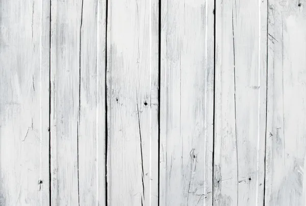 風化させた白い木製の板 — ストック写真