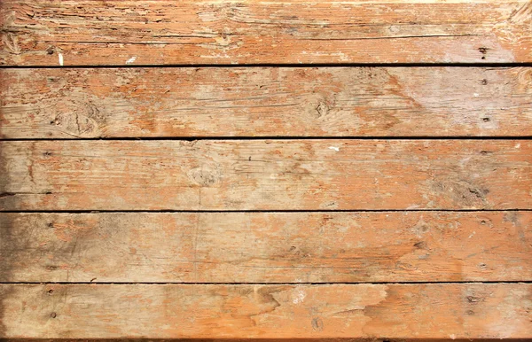 Prancha de madeira desgastada marrom — Fotografia de Stock