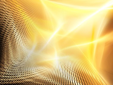 Golden technology background clipart