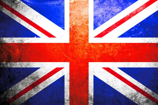 Grunge İngiltere bayrağı — Stok fotoğraf