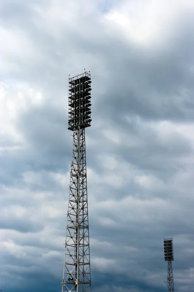 stock image Illumination equipment stadium