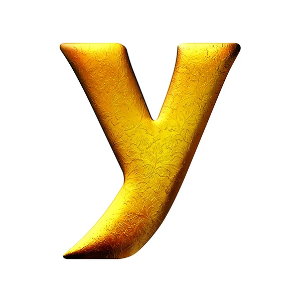3D golden letter — Stock Photo, Image