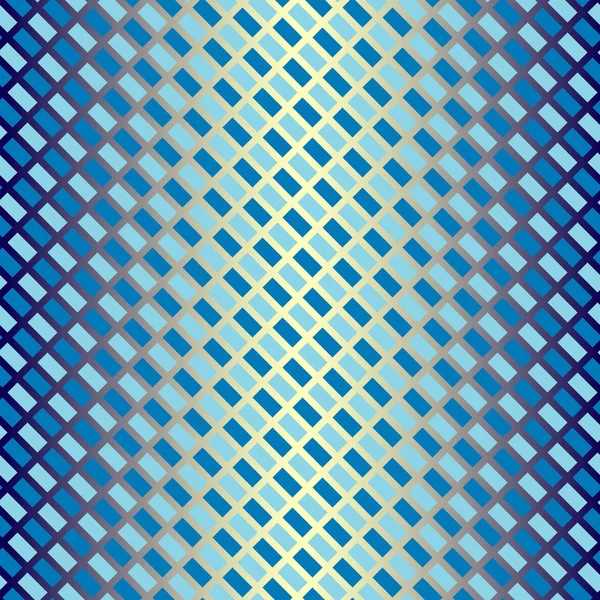 シームレスな青い斜線パターン — ストックベクタ