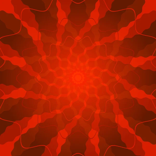 抽象的な鮮やかな赤い背景 — ストックベクタ
