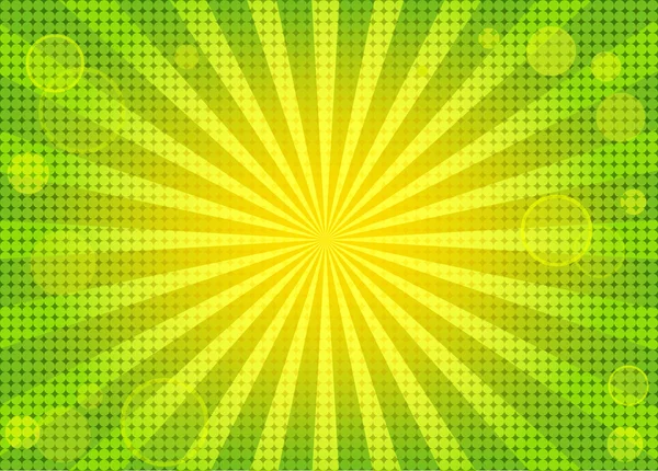 Abstraktní světle zelená karta — Stockový vektor
