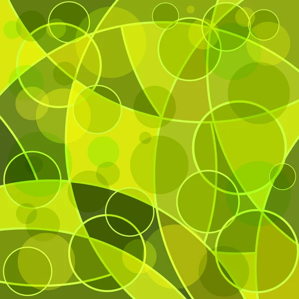 Abstraktes Mosaik grüner Hintergrund — Stockvektor