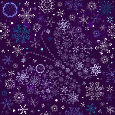 Seamless violet christmas wallpaper clipart