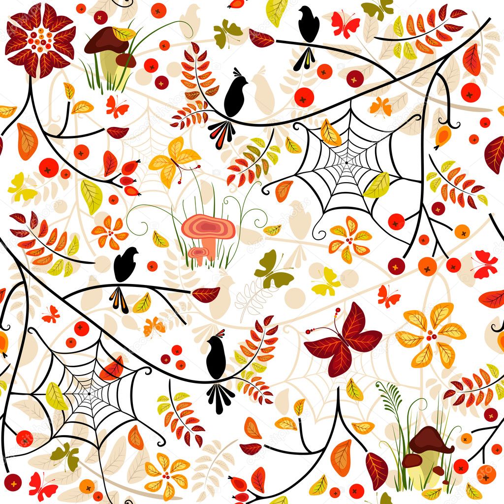 download autumn pattern for photoshop