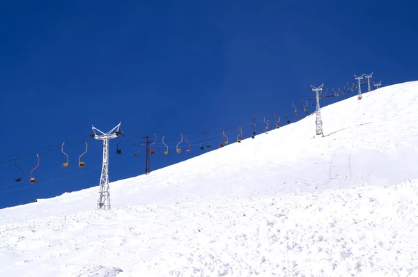 Stary Wyciąg narciarski — Zdjęcie stockowe