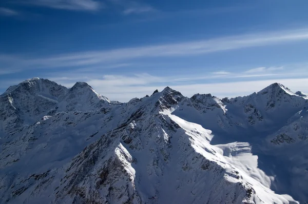 Panoramablick vom elbrus — Stockfoto
