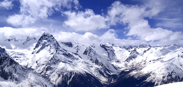 Πανόραμα βουνά του Καυκάσου — Φωτογραφία Αρχείου