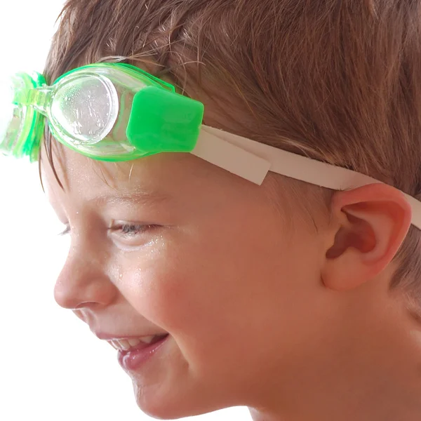 Kid met zonnebril — Stockfoto