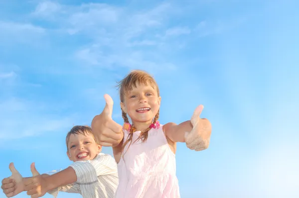 Szczęśliwe dzieci — Zdjęcie stockowe