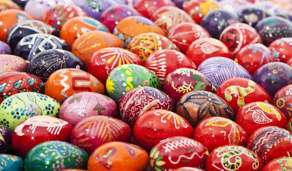 Uova colorate di Pasqua. — Foto Stock