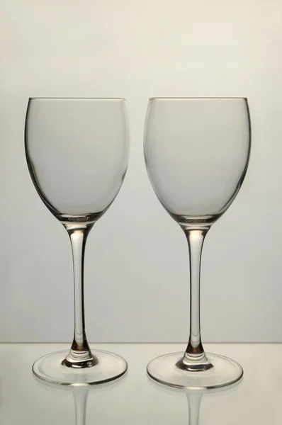两个酒杯 — 图库照片