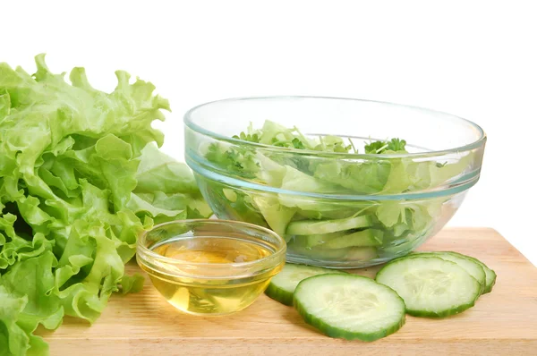 Fresh tasty greens — Stock Photo, Image