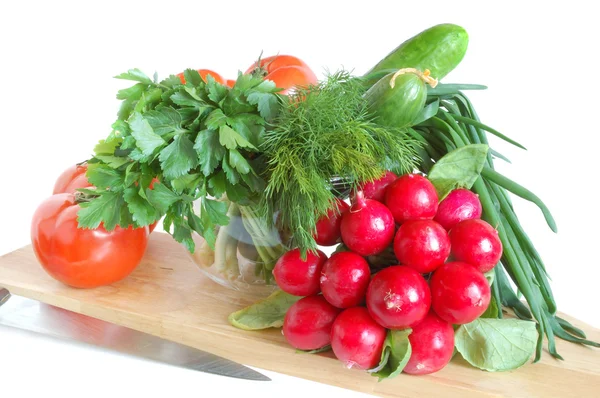 Смачні свіжі овочі — стокове фото