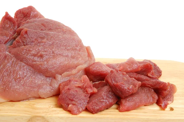 Rohes Schweinefleisch — Stockfoto