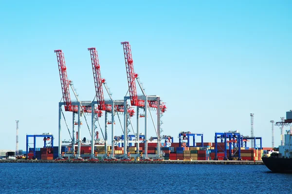 Freight port Royalty Free Stock Images