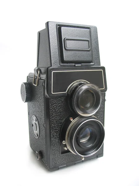 Câmera vintage isolada — Fotografia de Stock