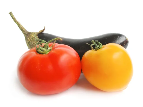 Stock image Eggplant with tomatoes