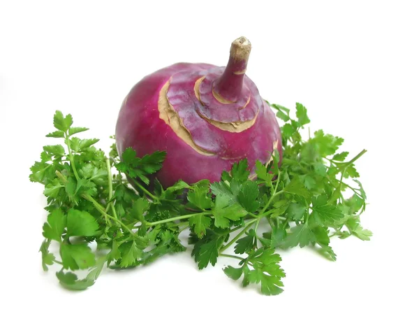알 줄기 양배추, 녹색 — 스톡 사진