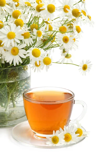Chá de camomila herbal — Fotografia de Stock