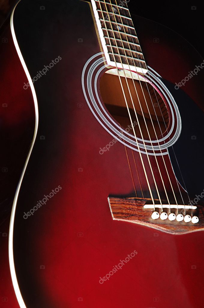 Acoustic classical guitar — Stock Photo © eAlisa 3594018