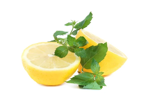 Limón y menta — Foto de Stock