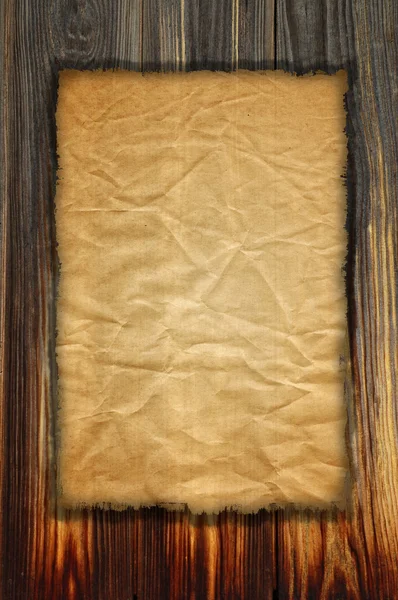 Eski kağıt ve ahşap doku — Stok fotoğraf