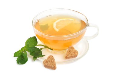 Mint tea clipart