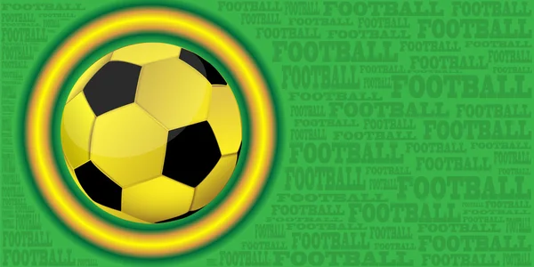 Χρυσό ποδόσφαιρο — Διανυσματικό Αρχείο