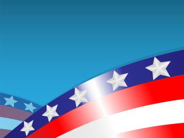 Flag USA clipart