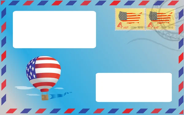 邮政信封 — 图库矢量图片