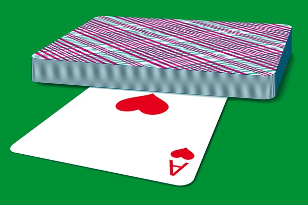 Kartenspiel — Stockvektor