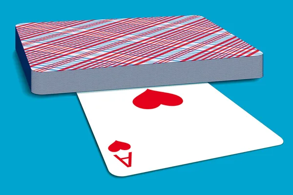 Balíček karet — Stockový vektor