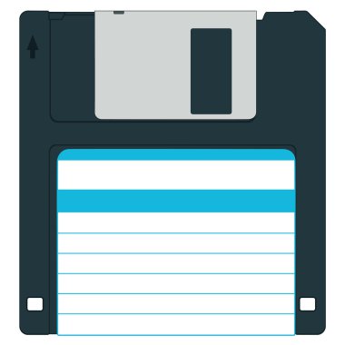 Diskette clipart