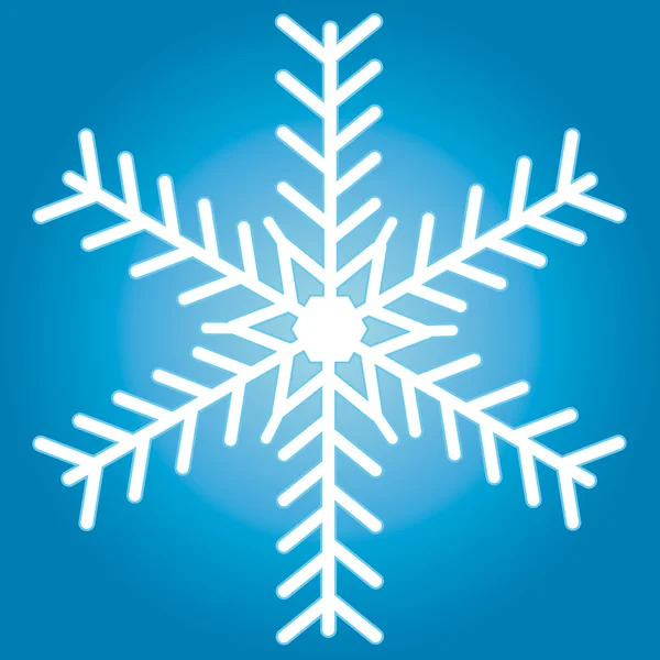 Sneeuwvlok — Stockvector
