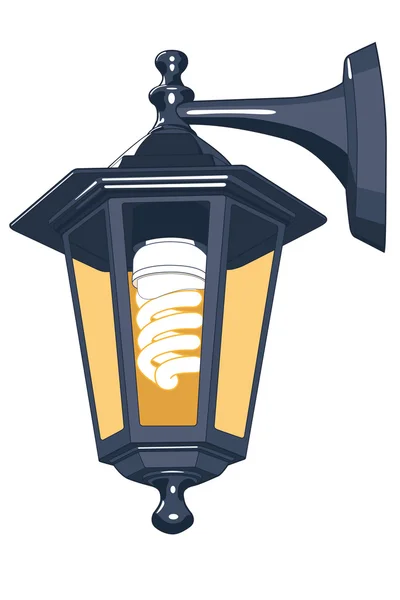 Sokak lambası — Stok Vektör