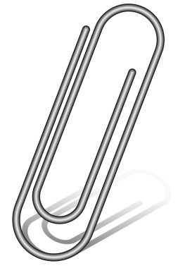 Paperclip clipart