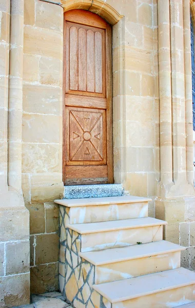 Régi templom ajtaja — Stock Fotó