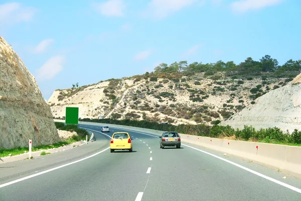 Straße in Zypern — Stockfoto