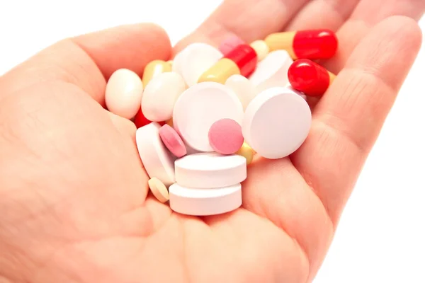 Pílulas médicas — Fotografia de Stock