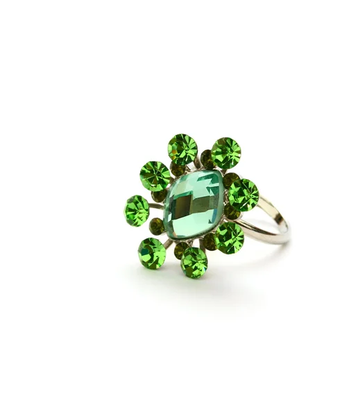 Green ring — Stock Photo, Image