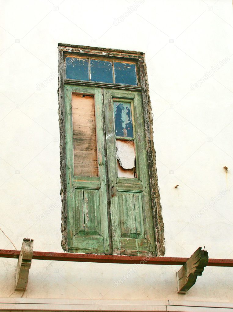 Old broken door