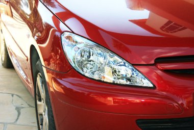 Car headlights clipart