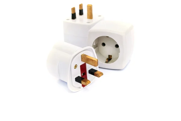 Power adapter plugs — Stock Photo, Image