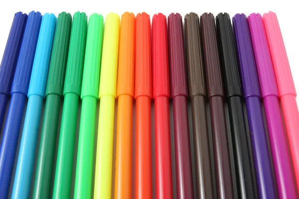 Bolígrafos de punta blanda — Foto de Stock