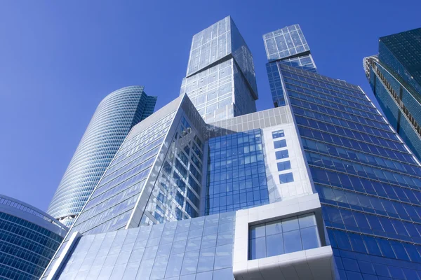 莫斯科市的摩天大楼 — 图库照片
