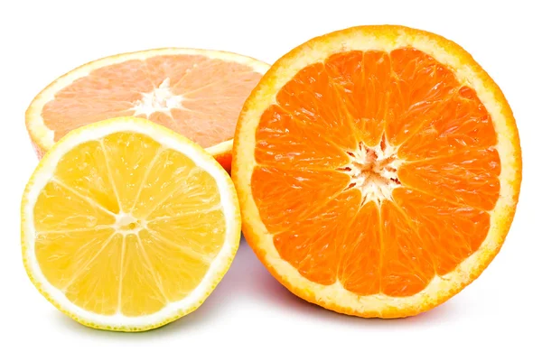 Pomeranč a citron — Stock fotografie